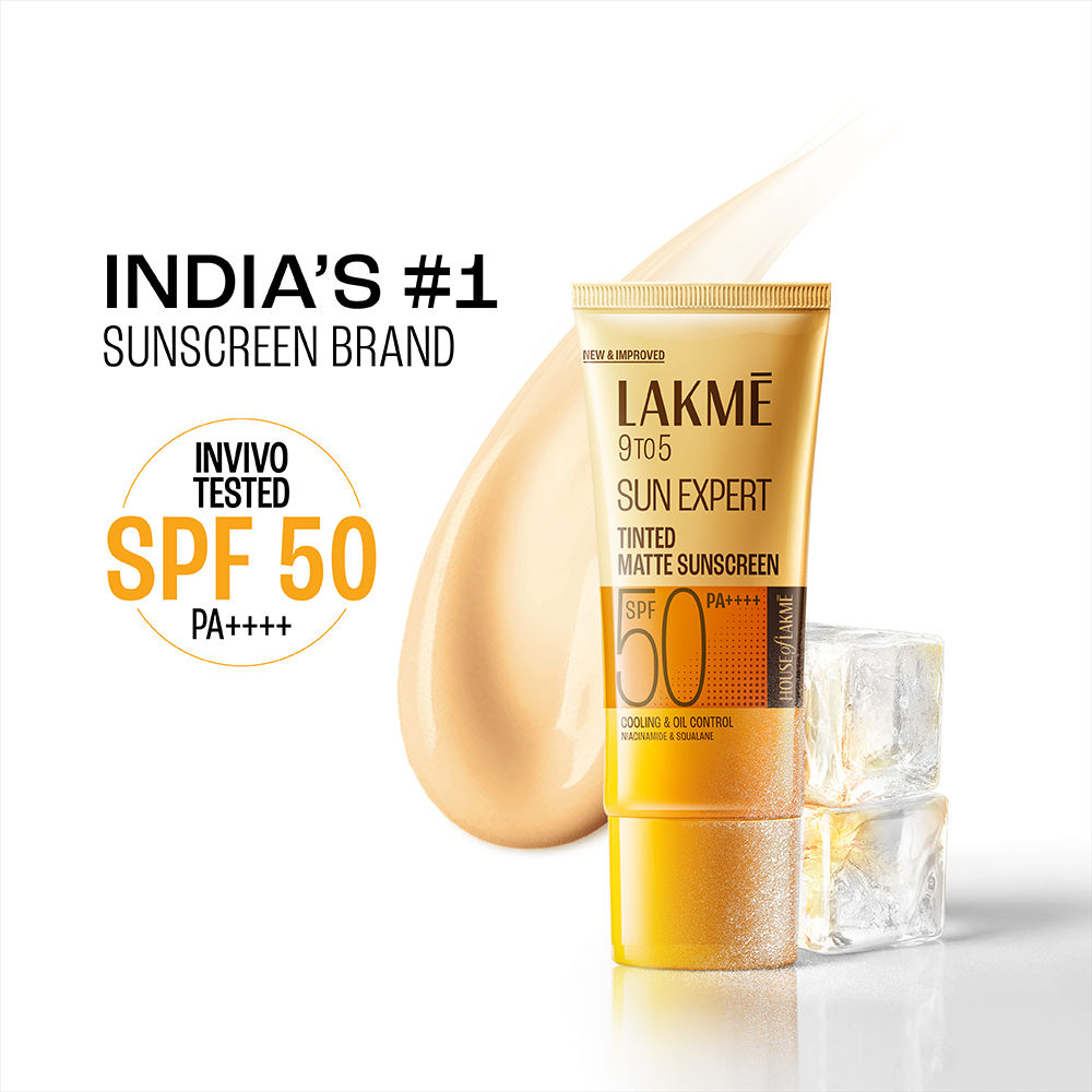 Sun Expert Tinted Sunscreen SPF 50 PA +++, Broad Spectrum UVA/B protection