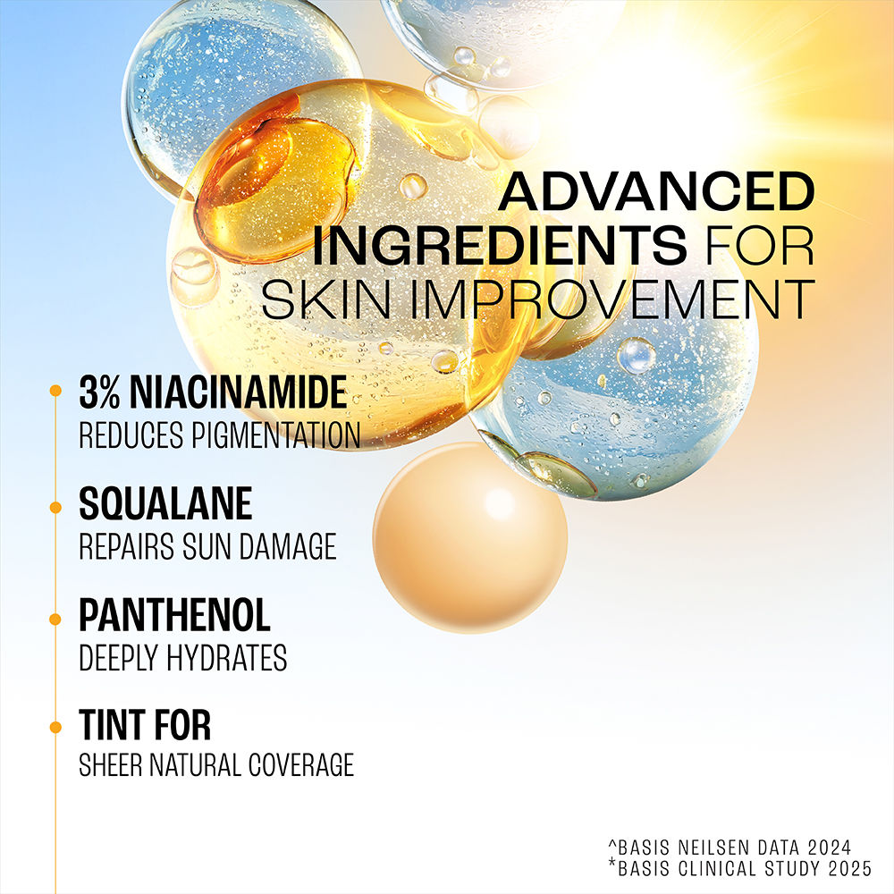 Sun Expert Tinted Sunscreen SPF 50 PA +++, Broad Spectrum UVA/B protection