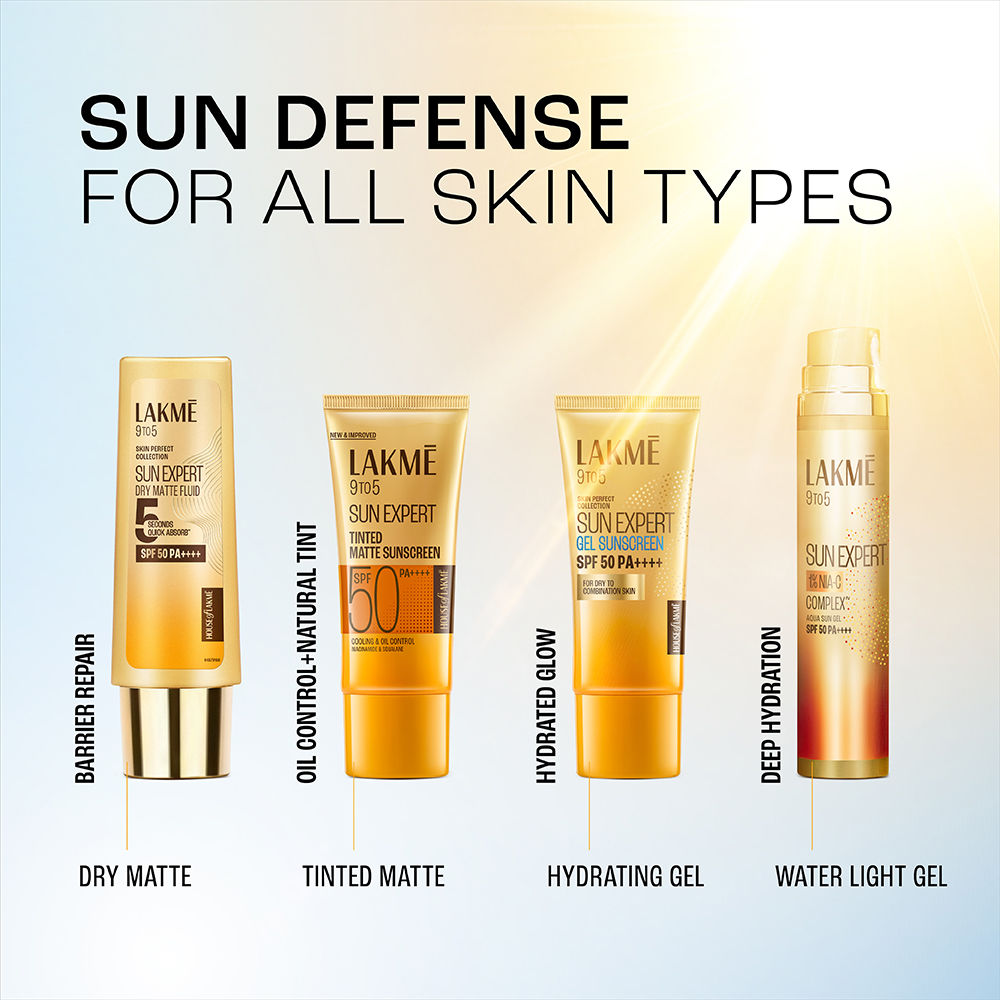 Sun Expert Tinted Sunscreen SPF 50 PA +++, Broad Spectrum UVA/B protection