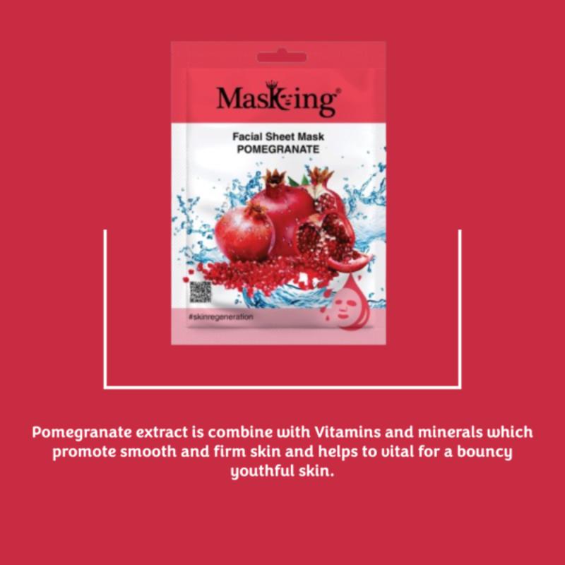 Beauty Pomegranate Facial Sheet Mask