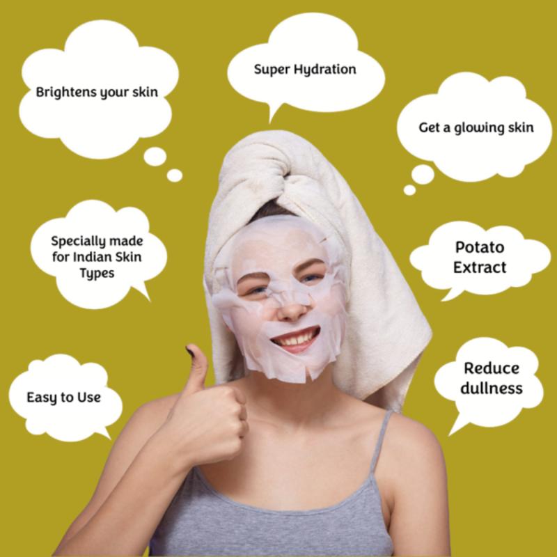 Beauty Potato Facial Sheet Mask