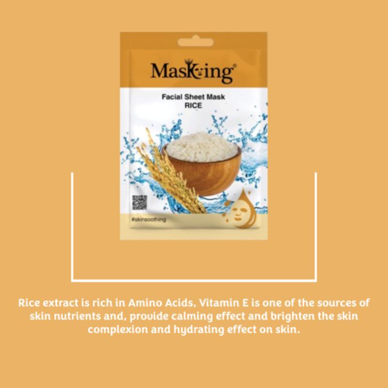 Beauty Rice Facial Sheet Mask