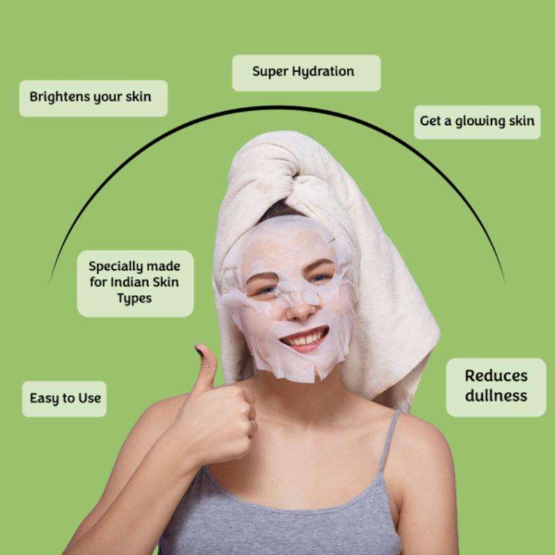 Superfood Cabbage Facial Sheet Mask