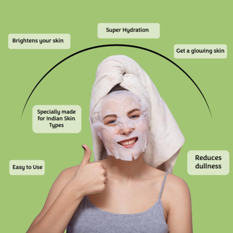 Superfood Kale Facial Sheet Mask