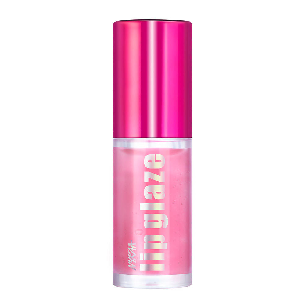 Nykaa Lip Glaze High Shine and Pigment Lip Gloss Oil Lip Glaze