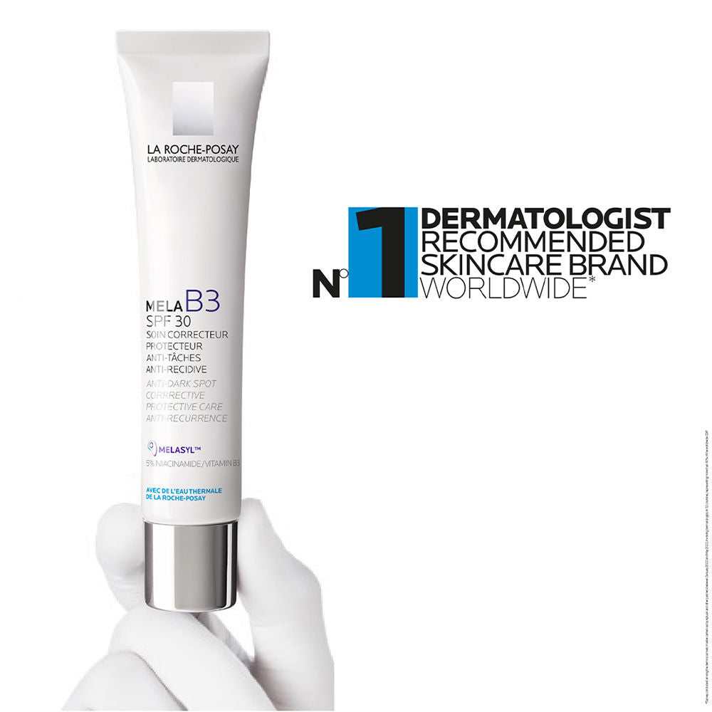 Mela B3 SPF30, Anti-Dark Spots Moisturiser & Broad-Spectrum Sunscreen with Melasyl