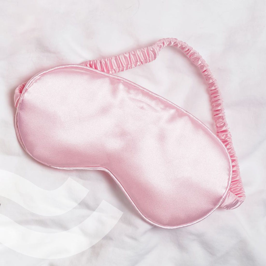Satin Eye Mask (Pink)