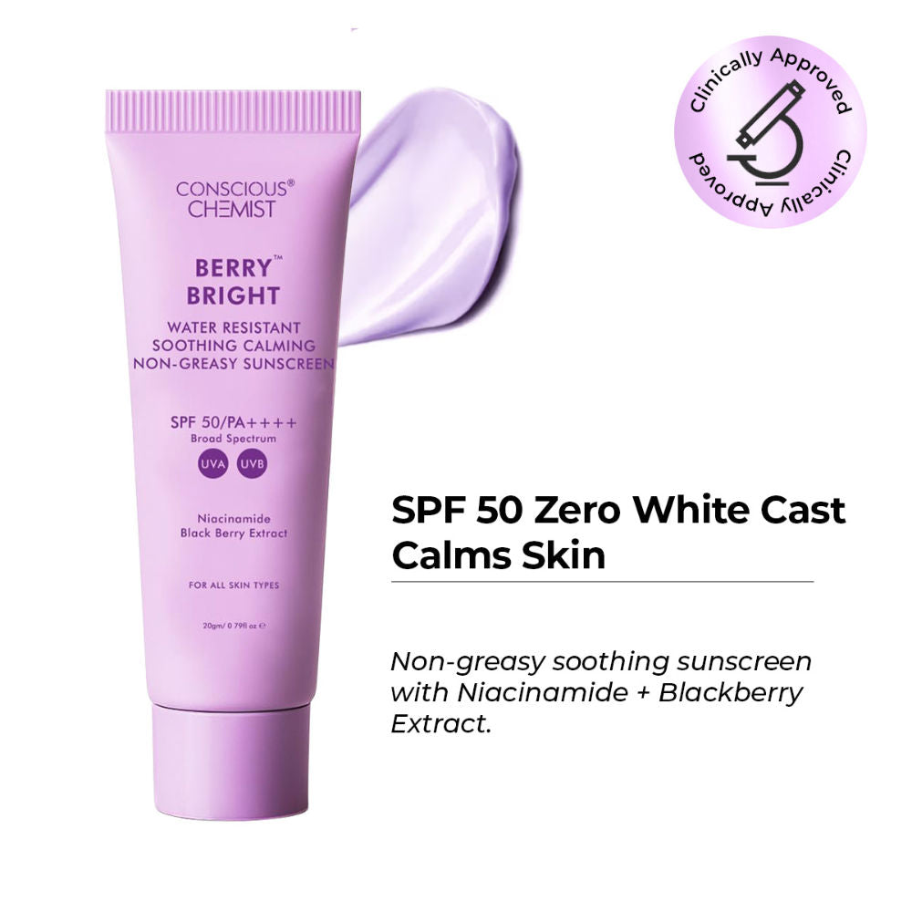 Niacinamide Sunscreen SPF 50 PA++++ With Water Resistant & No White Cast - 20g