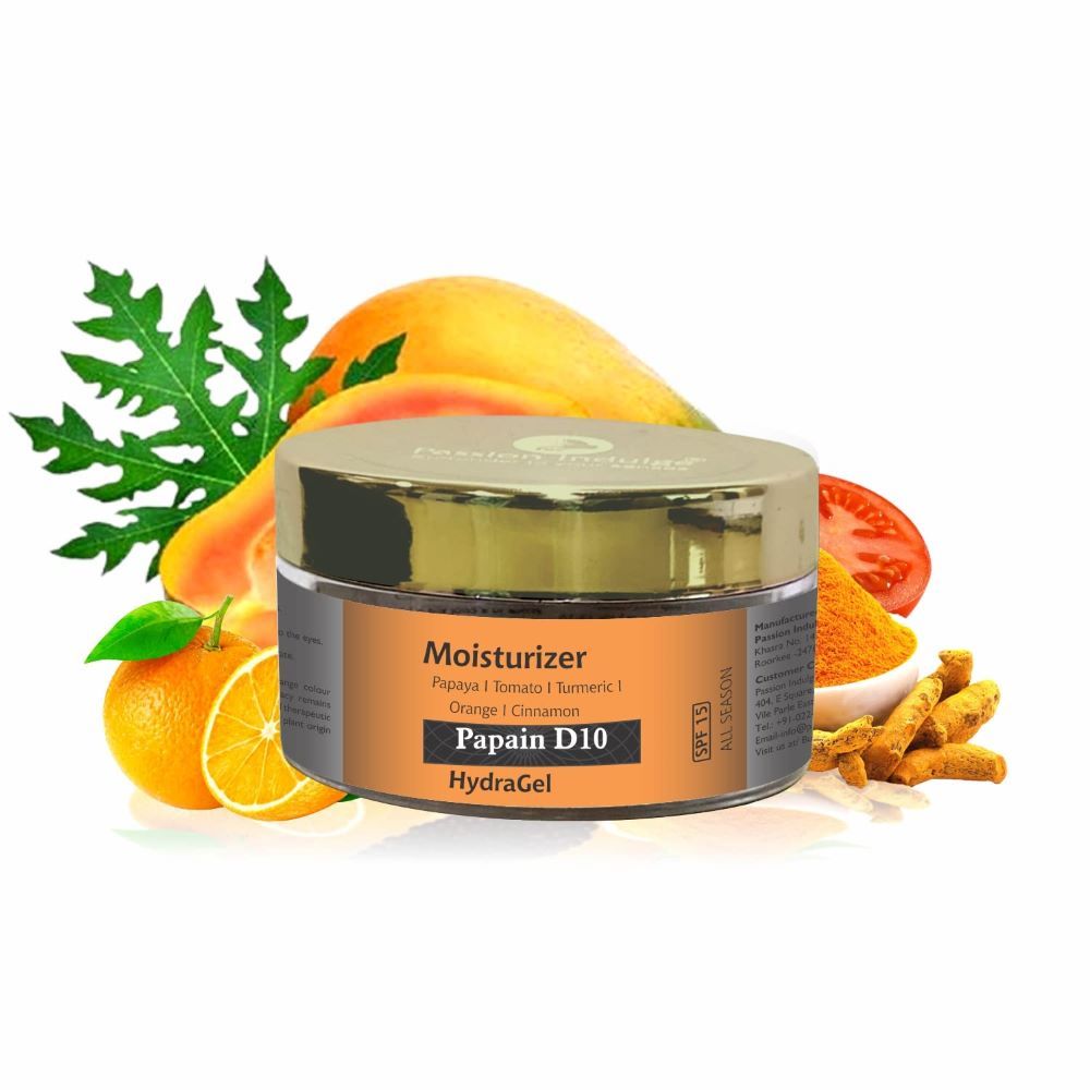 Papain D10 Hydra Gel Natural & Vegan Moisturizer
