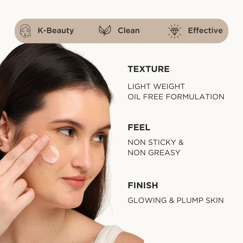 Oil Free Korean Face Moisturizer