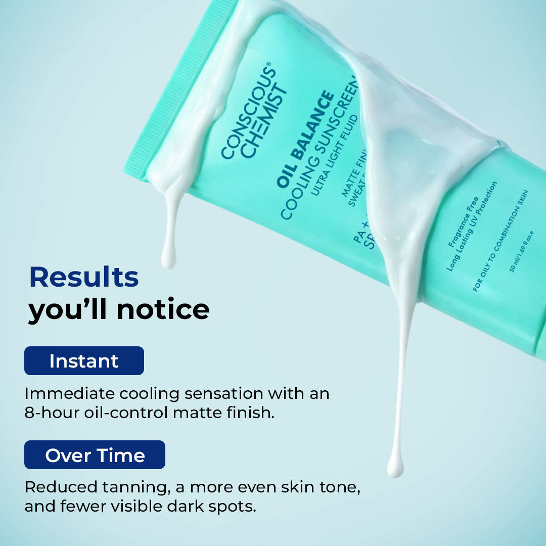 Oil Balance Cooling Sunscreen Ultra Light Fluid