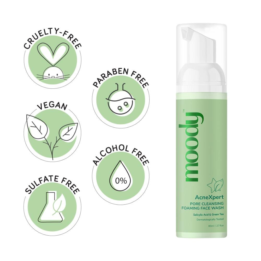 Acnexpert Foaming Face Wash with Salicyclic Acid & Niacinamide For Oily & Acne Prone Skin