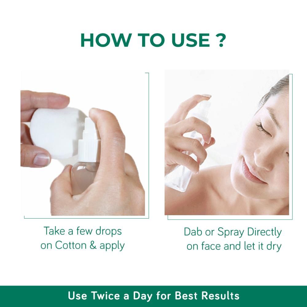 Acnexpert Skin Clarifying Face Mist With Niacinamide & Green Tea - Face Toner For Oily Skin