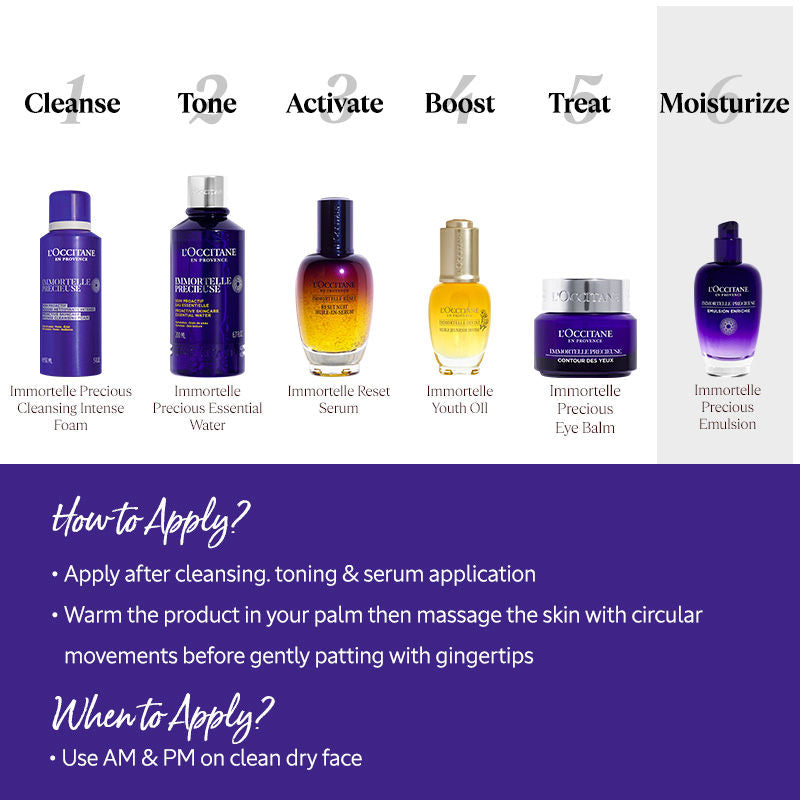 Immortelle Precious Enriched Emulsion