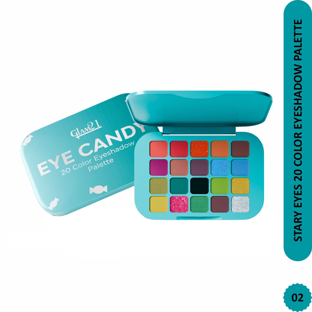 20 Color Eyeshadow Palette
