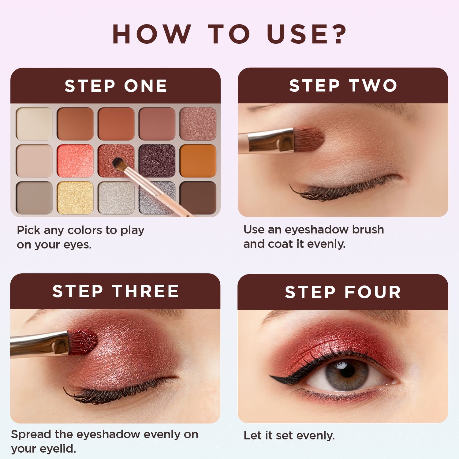 20 Color Eyeshadow Palette