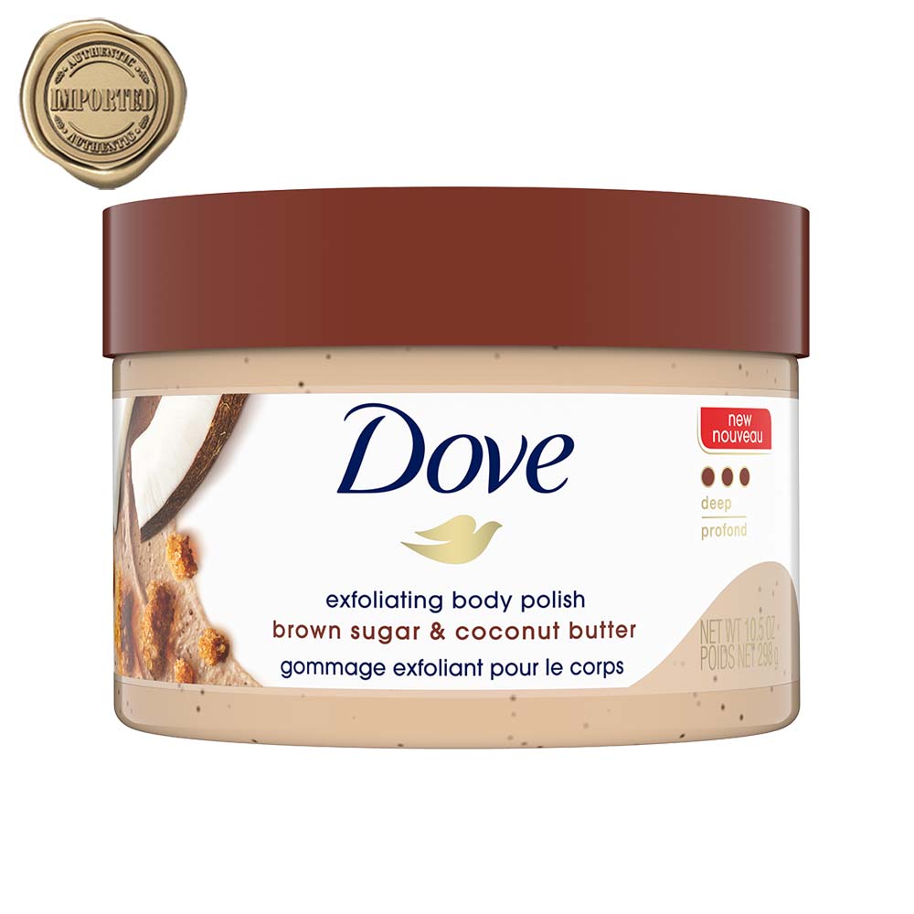 Exfoliating Body Polish Scrub - Brown Sugar & Coconut Butter