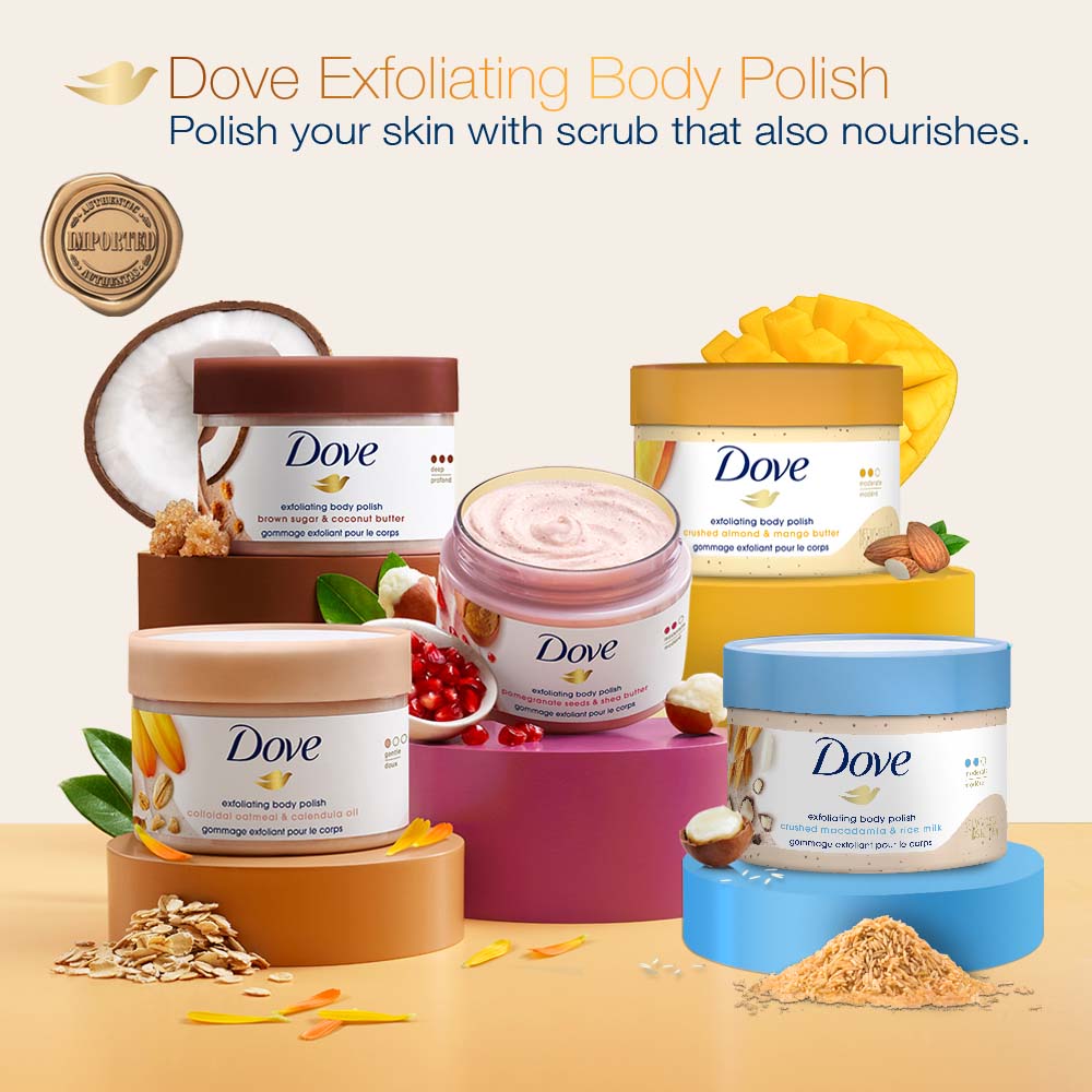 Exfoliating Body Polish Scrub - Brown Sugar & Coconut Butter
