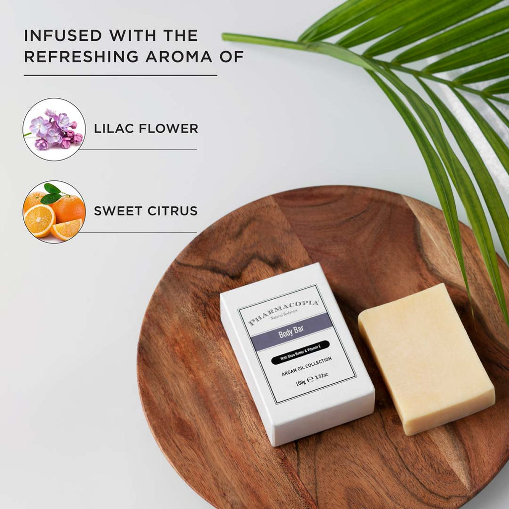Luxury Body Bar With Shea Butter &Vitamin E Argan Oil Collection