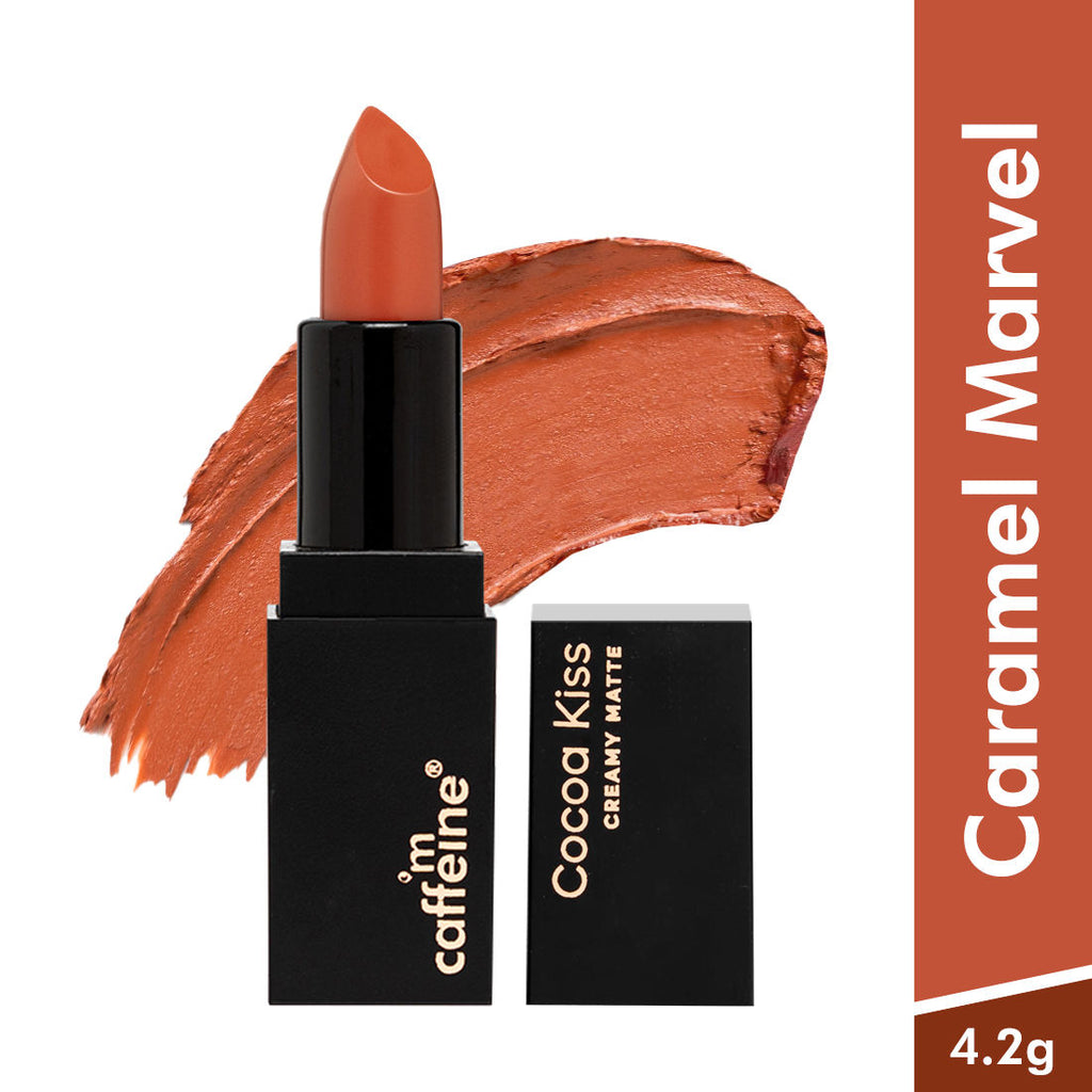 Cocoa Kiss Creamy Matte Lipstick - Caramel Marvel