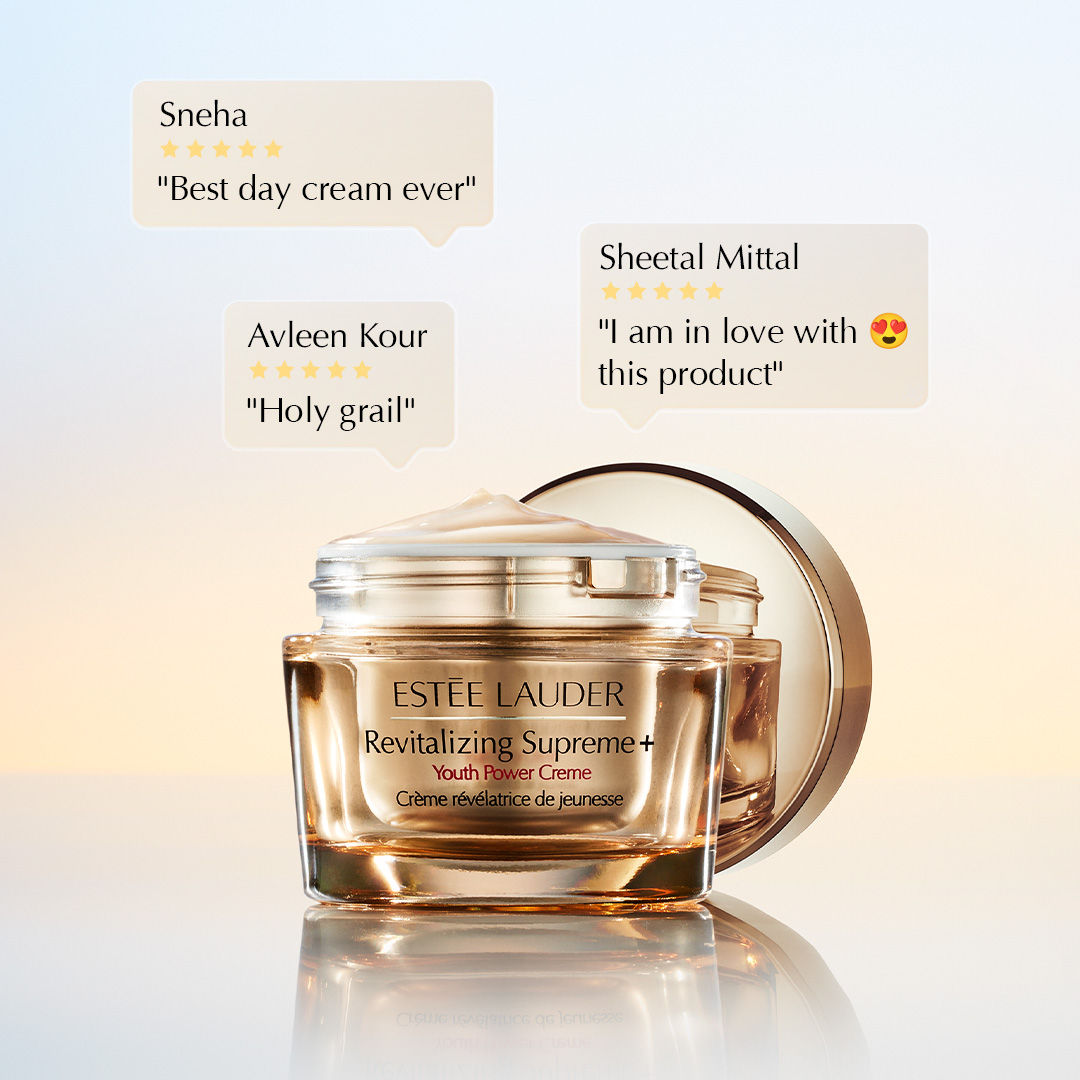 Revitalizing Supreme+ Youth Power Creme Moisturizer with Hyaluronic Acid & Caffeine
