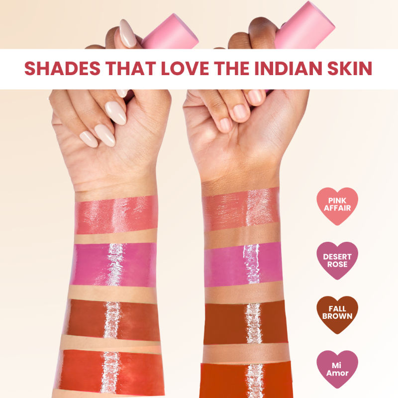 Lip Barrier Tint High Shine Gloss Oil For Dry & Pigmented Lips - Pink Affair