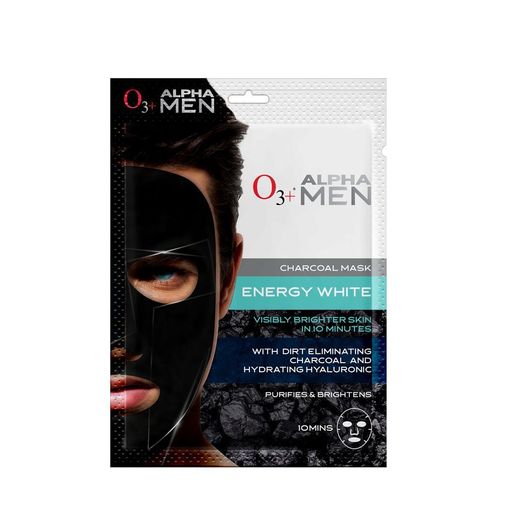Alpha Men Energy White Charcoal Face Sheet Mask