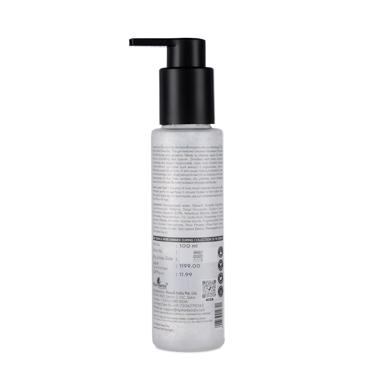 Advanced Snail Mucin Skin Cleanser