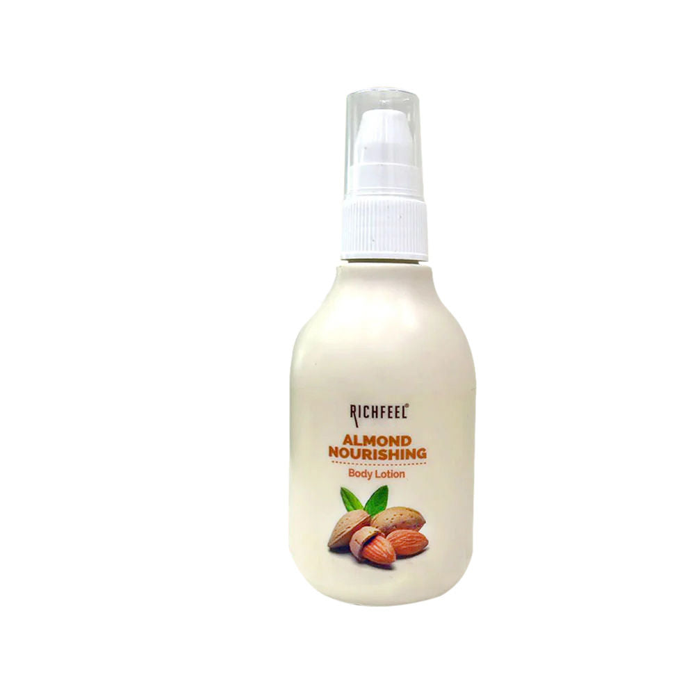 Almond Body Lotion with 2X Almond Oil for Deep Moisturization & Smooth, Healthy Skin - 100ml