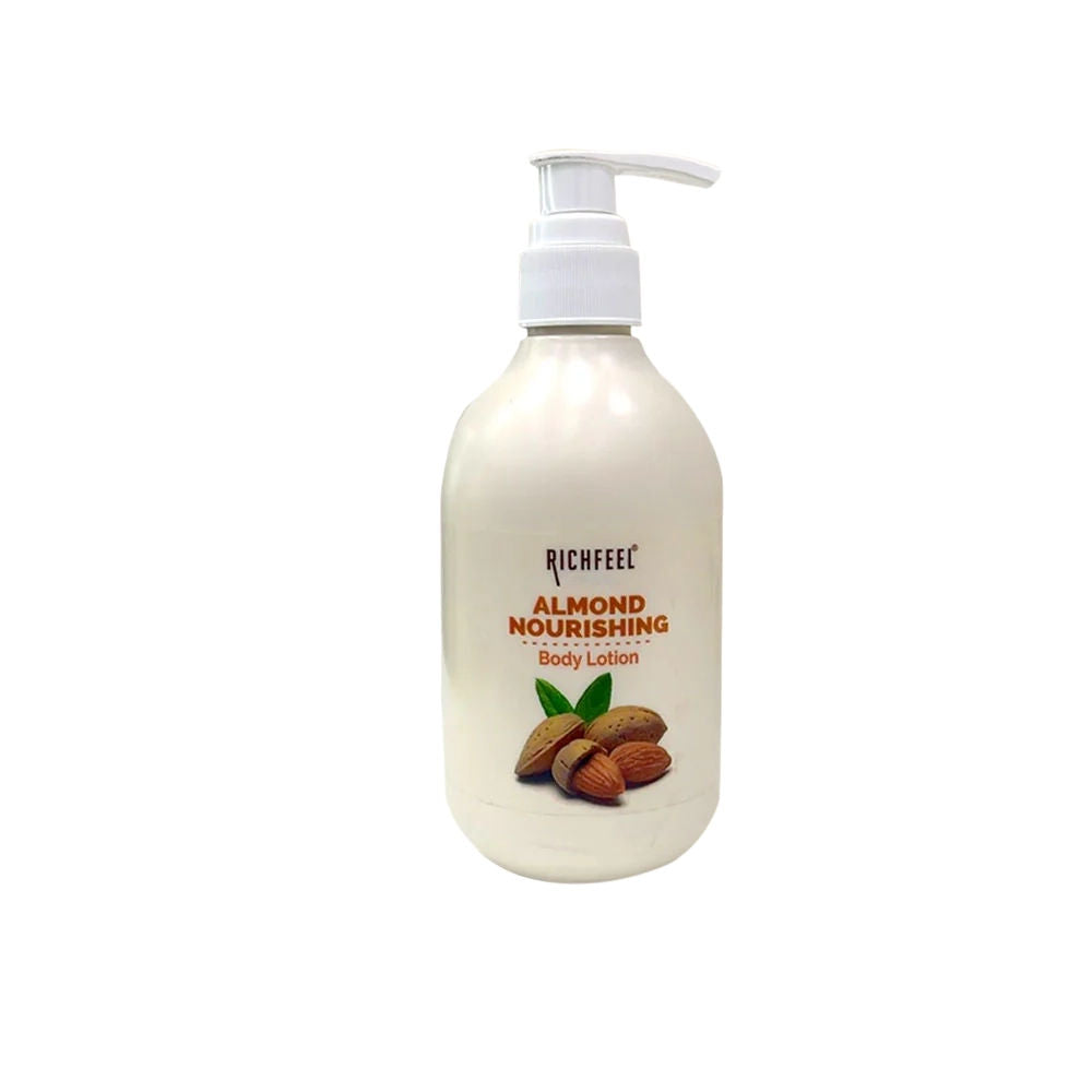 Almond Body Lotion with 2X Almond Oil for Deep Moisturization & Smooth, Healthy Skin