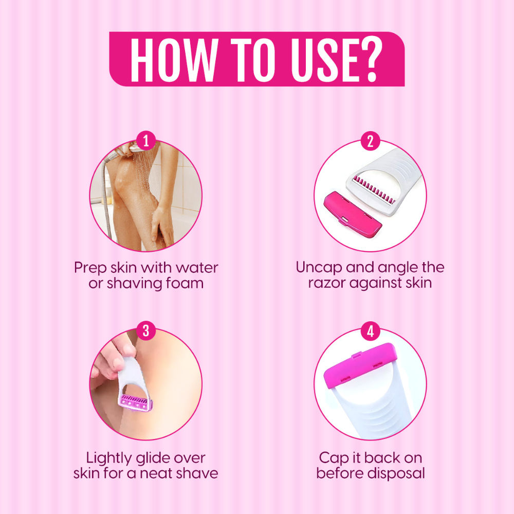 Disposable Body Razor Mini Travel Shaver Razor For Smooth Painless Hair Removal