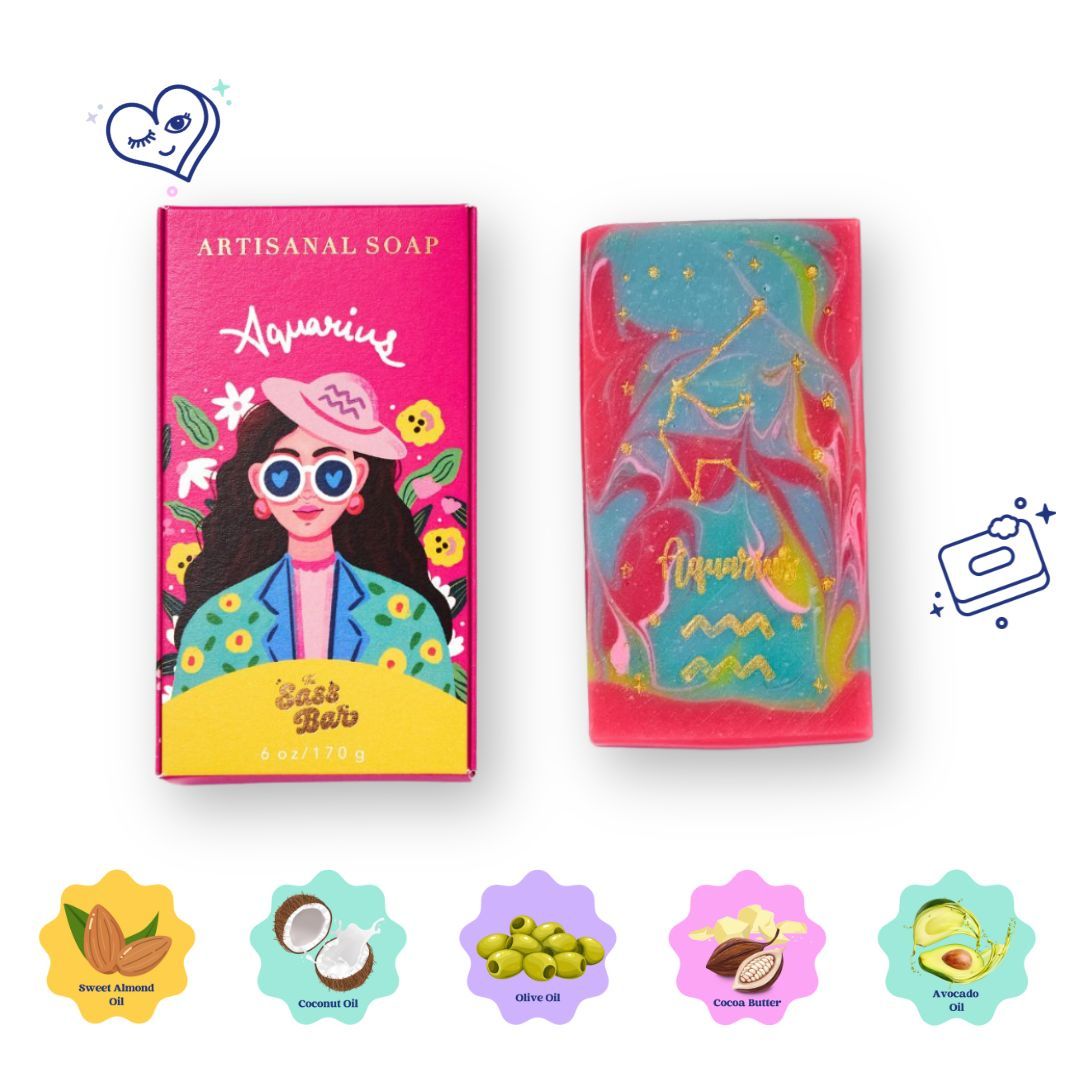 Aquarius Star Sign Soap