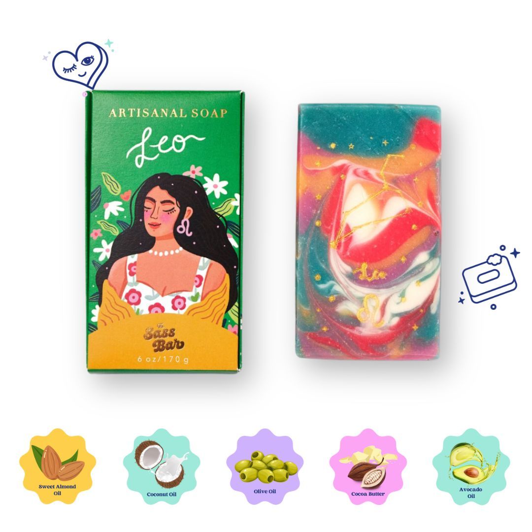 Leo Star Sign Soap