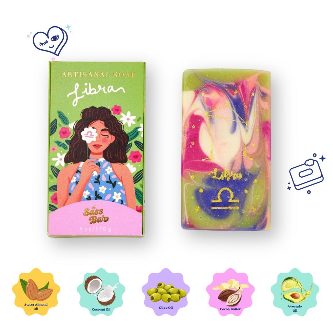 Libra Star Sign Soap