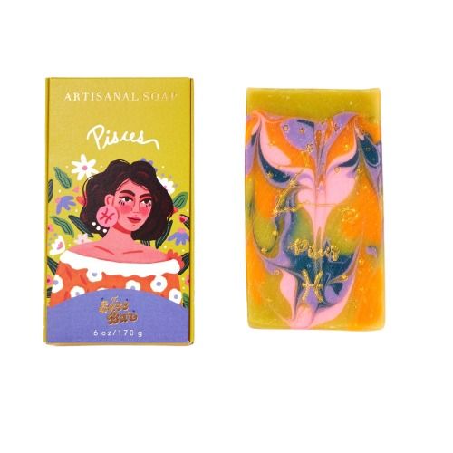 Pisces Star Sign Soap