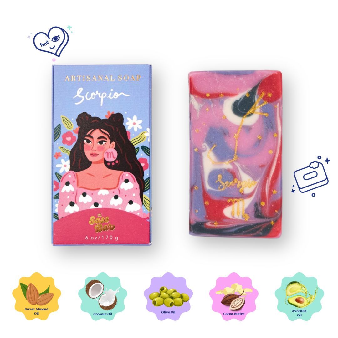 Scorpio Star Sign Soap
