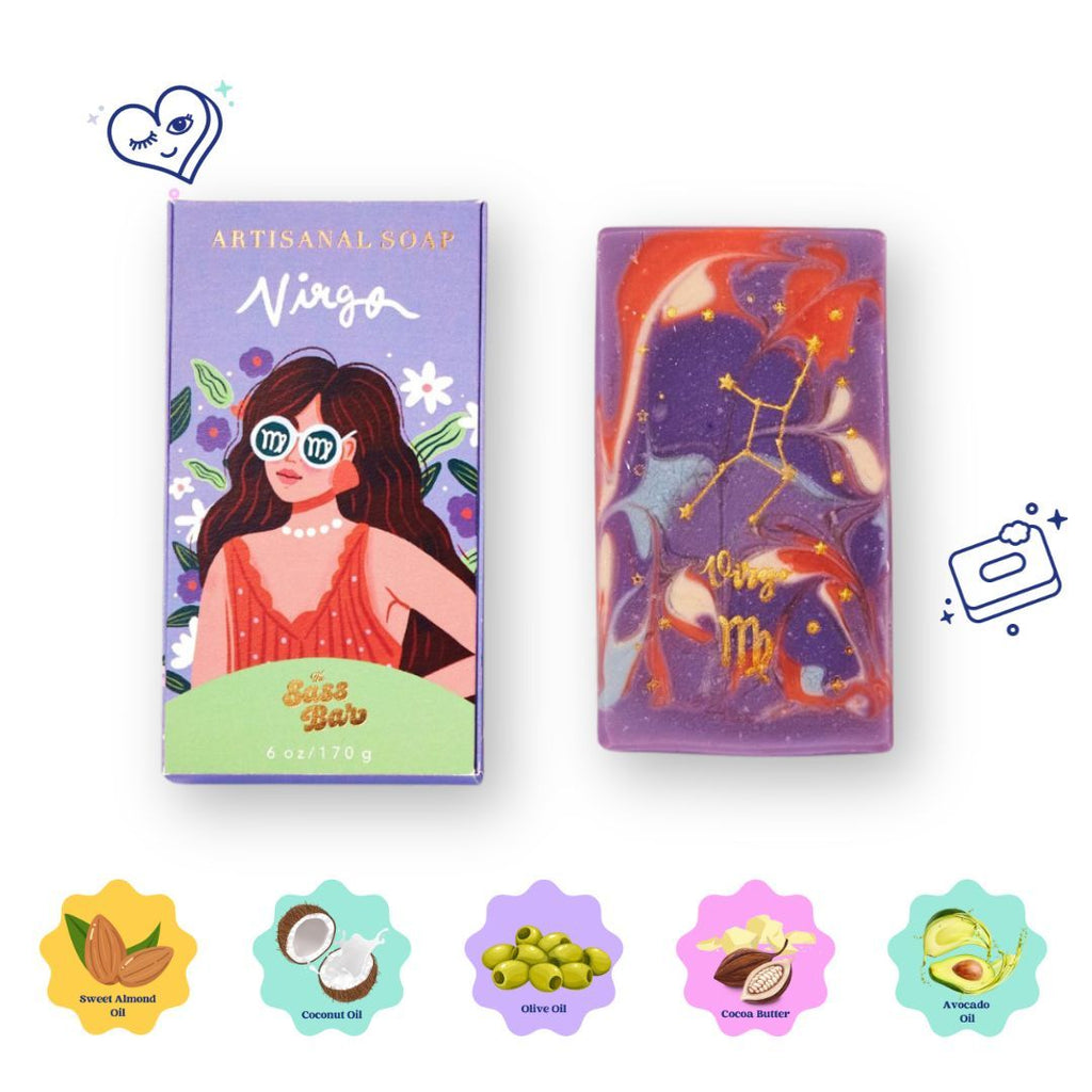 Virgo Star Sign Soap