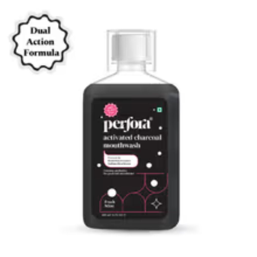 Alcohol Free Teeth Whitening Mouthwash (Activated Charcoal)