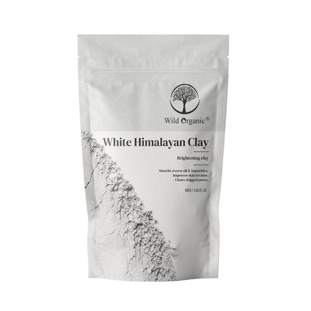 White Himalayan Brightening Clay Powder