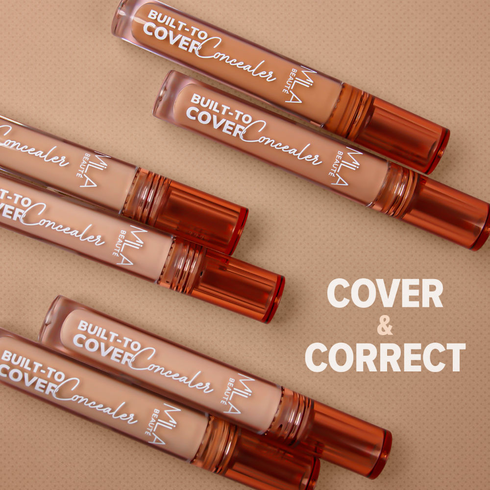 Built To Cover Matte Liquid Concealer With SPF 15 & Hyaluronic Acid