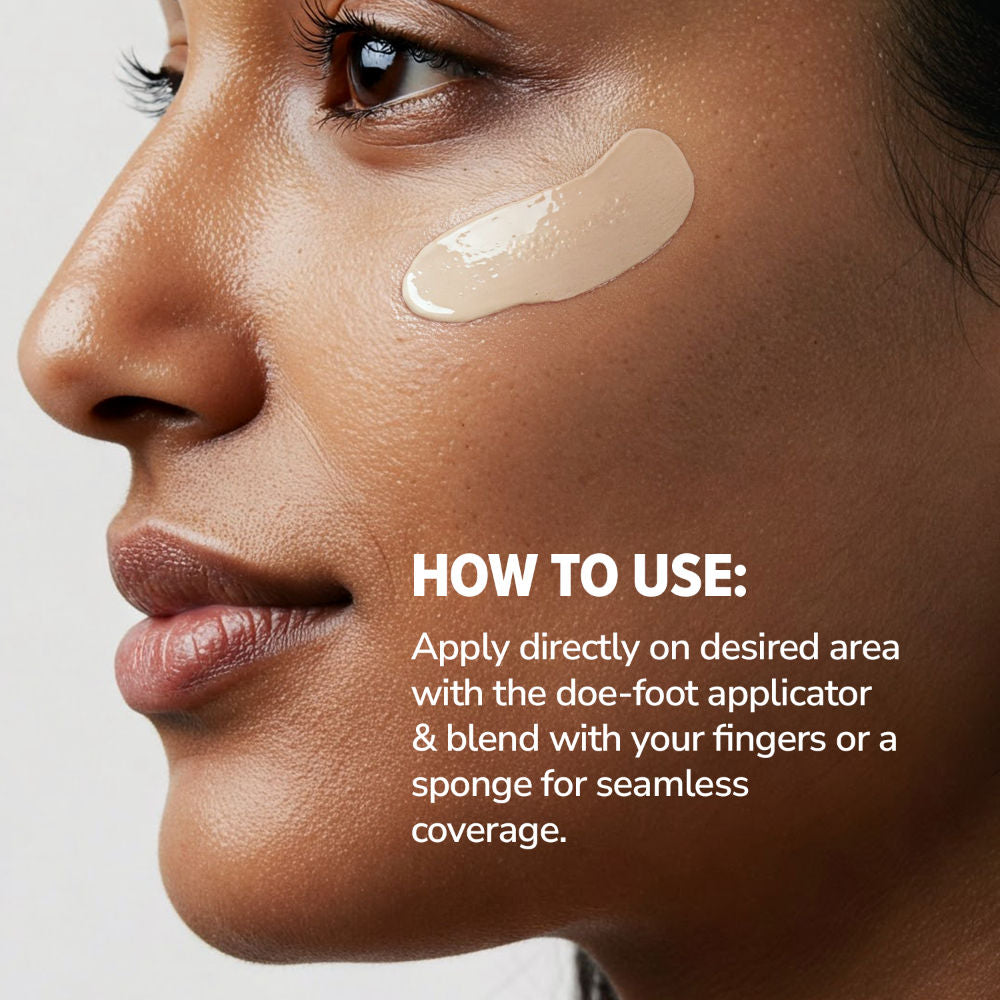 Built To Cover Matte Liquid Concealer With SPF 15 & Hyaluronic Acid