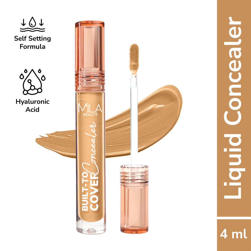 Built To Cover Matte Liquid Concealer With SPF 15 & Hyaluronic Acid - 109 Nutmeg Tea