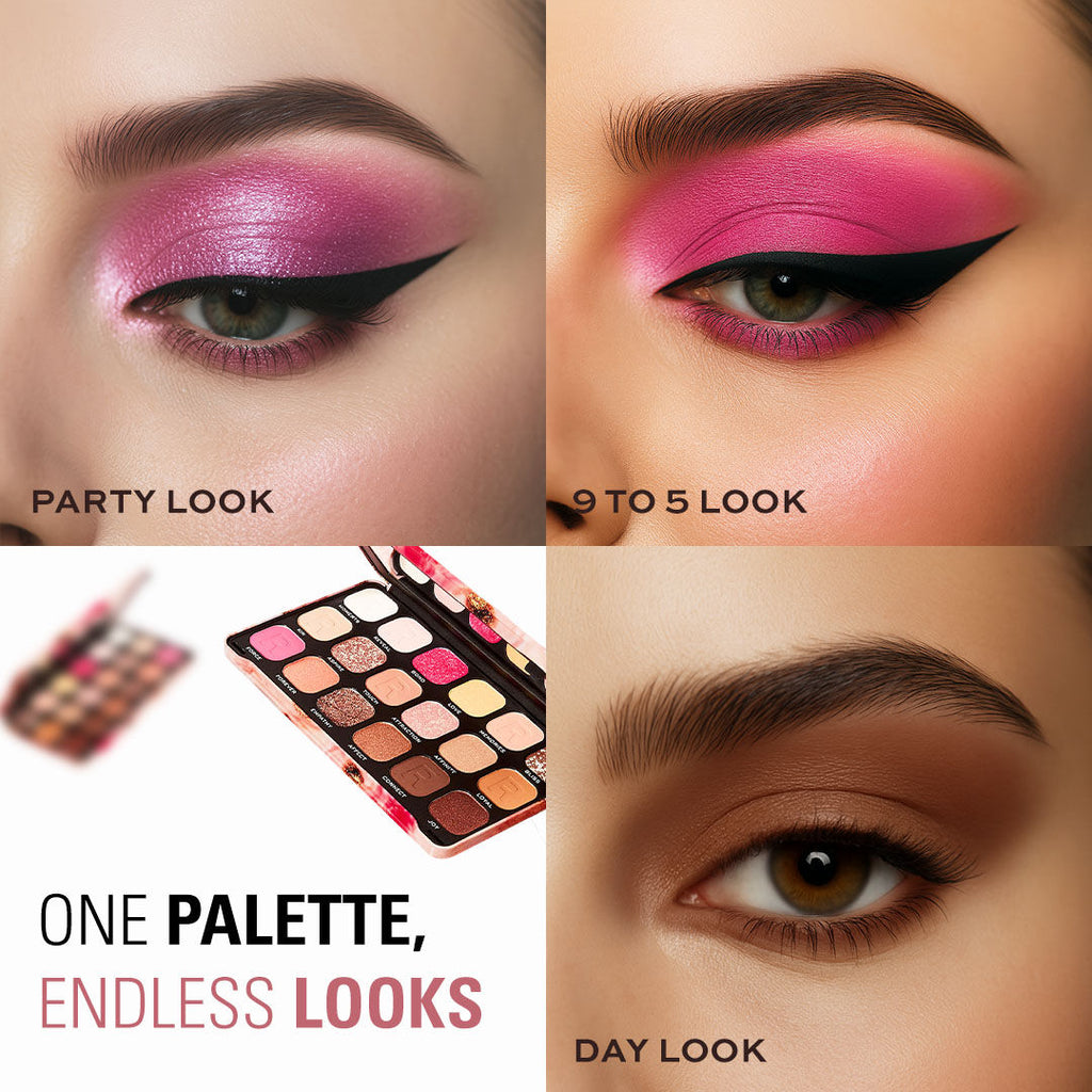 Forever Flawless Eyeshadow Palette-18 Smooth & Rich Shade