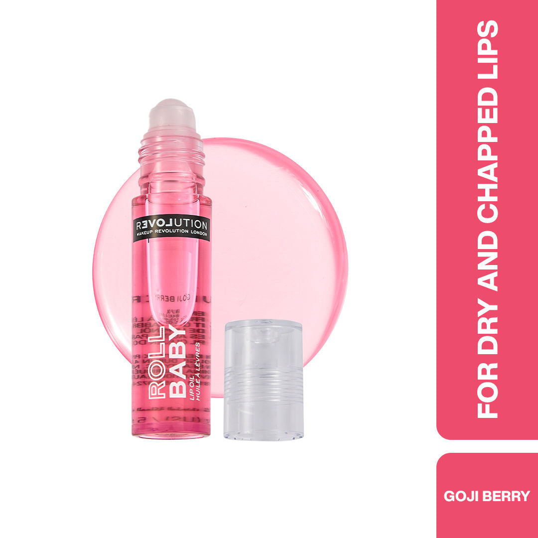 Revolution Relove Roll Baby Lip Oil Papaya