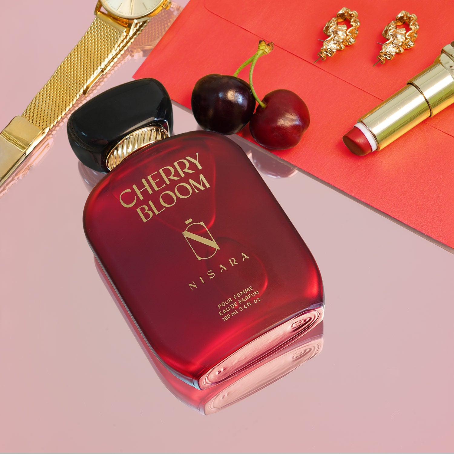 Cherry Bloom -Perfume For Women,Eau De Parfum,Long Lasting Fruity Floral Fragrance