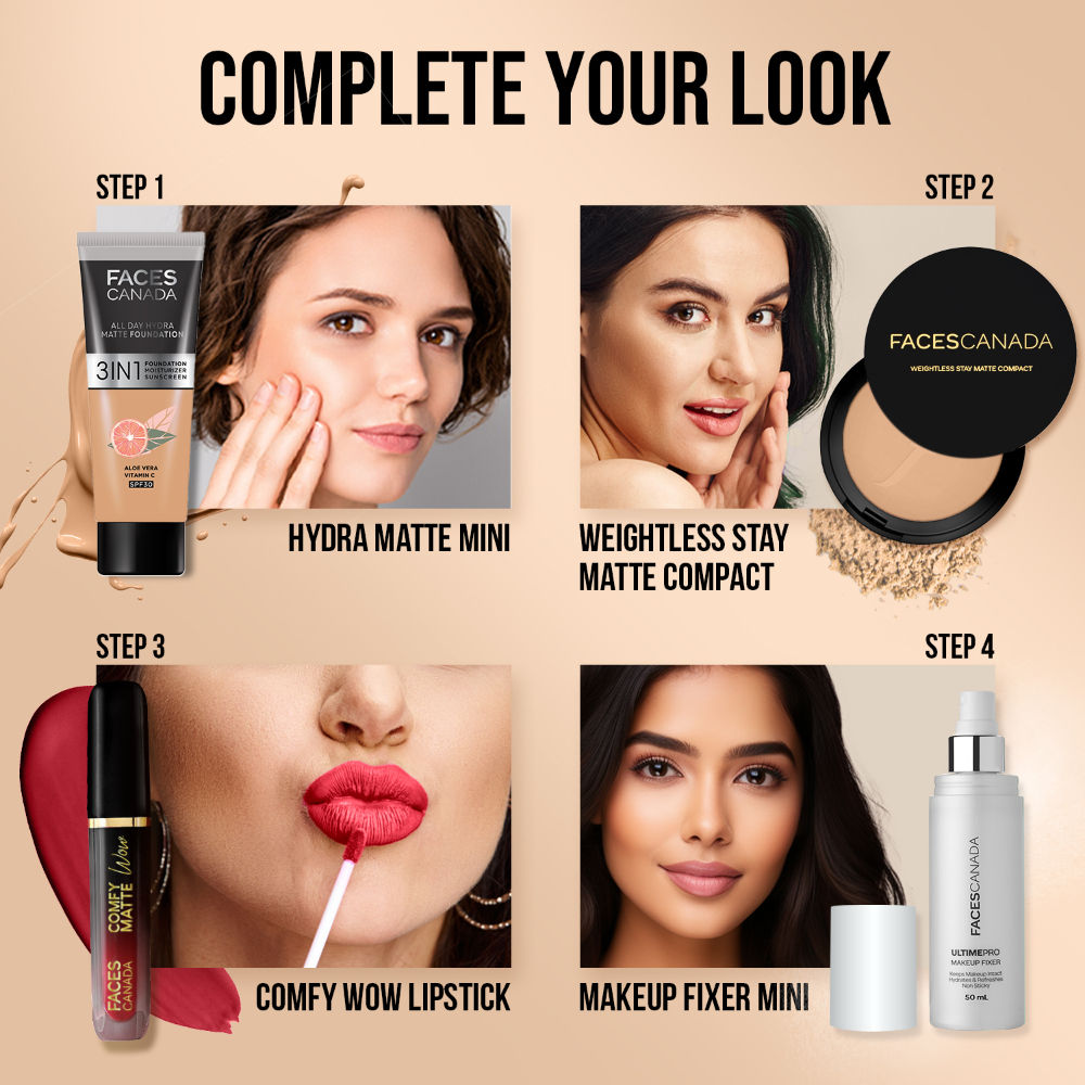 Weightless Stay Matte Compact SPF-20 Vitamin E & Shea Butter