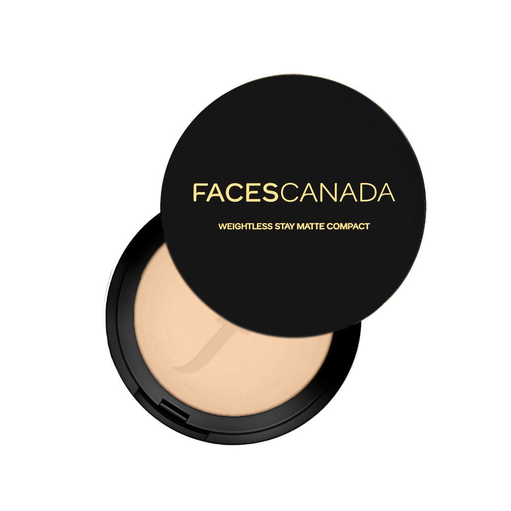 Weightless Stay Matte Compact SPF-20 Vitamin E & Shea Butter