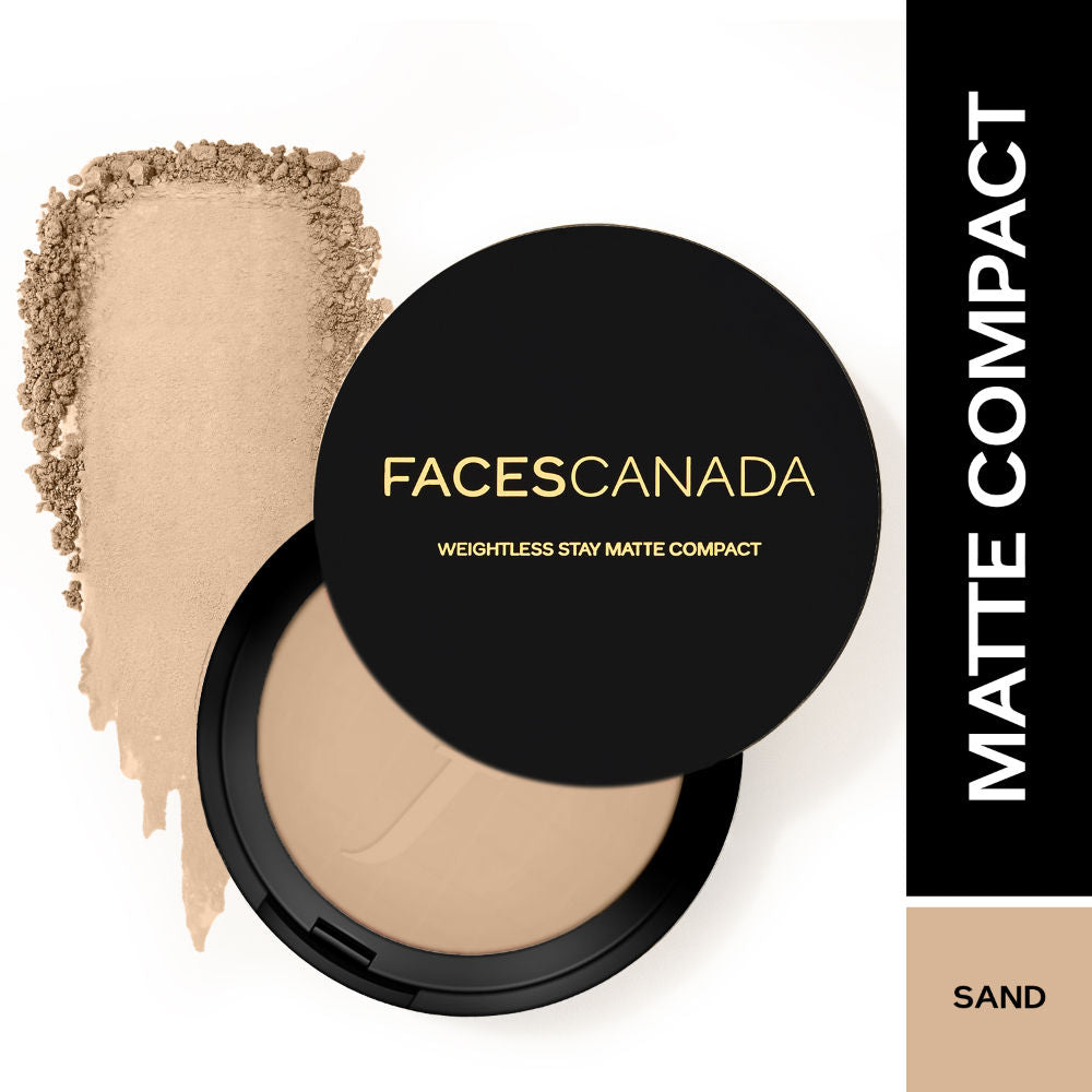 Weightless Stay Matte Compact SPF-20 Vitamin E & Shea Butter - Sand 04