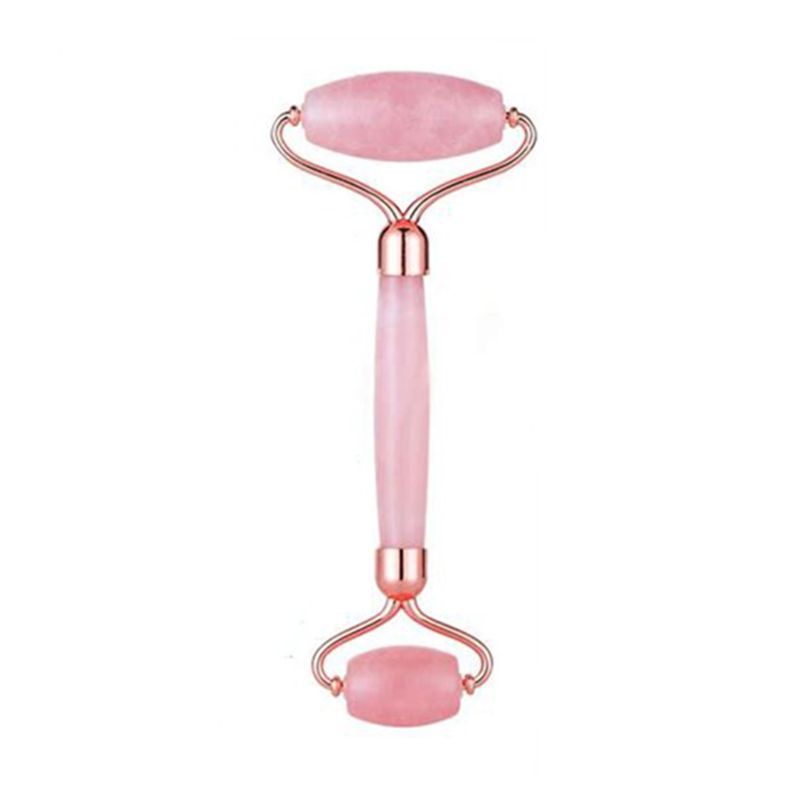 Rose Quartz Roller Face Massager Face Roller For Face, Neck Glow & Skin Brightening