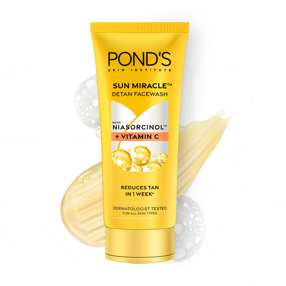 Sun Miracle Detan Facewash With Vitamin C & Niacinamide